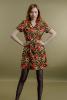 Mini robe à col claudine - Molly Bracken