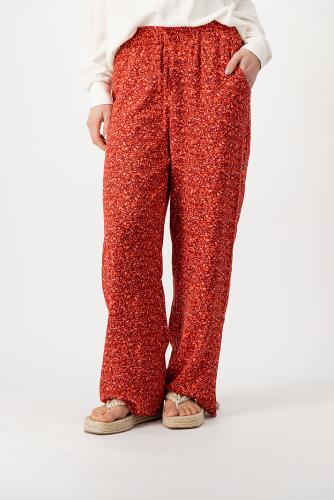 pantalon rouge silia - teddy smith