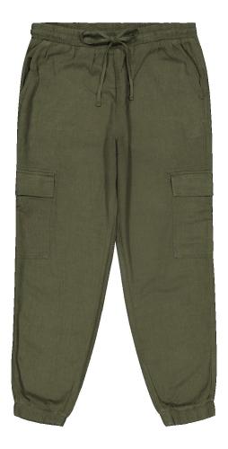 pantalon Maya vert militaire - Teddy Smith