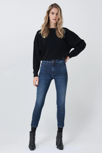 Jeans push in secret glamour cropped - Salsa